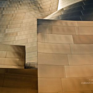 Außenansicht der Walt Disney Concert Hall von Architekt Frank Gehry in Los Angeles, USA